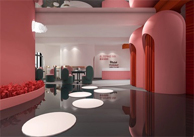 網(wǎng)紅度假酒店裝修設計案例效果圖